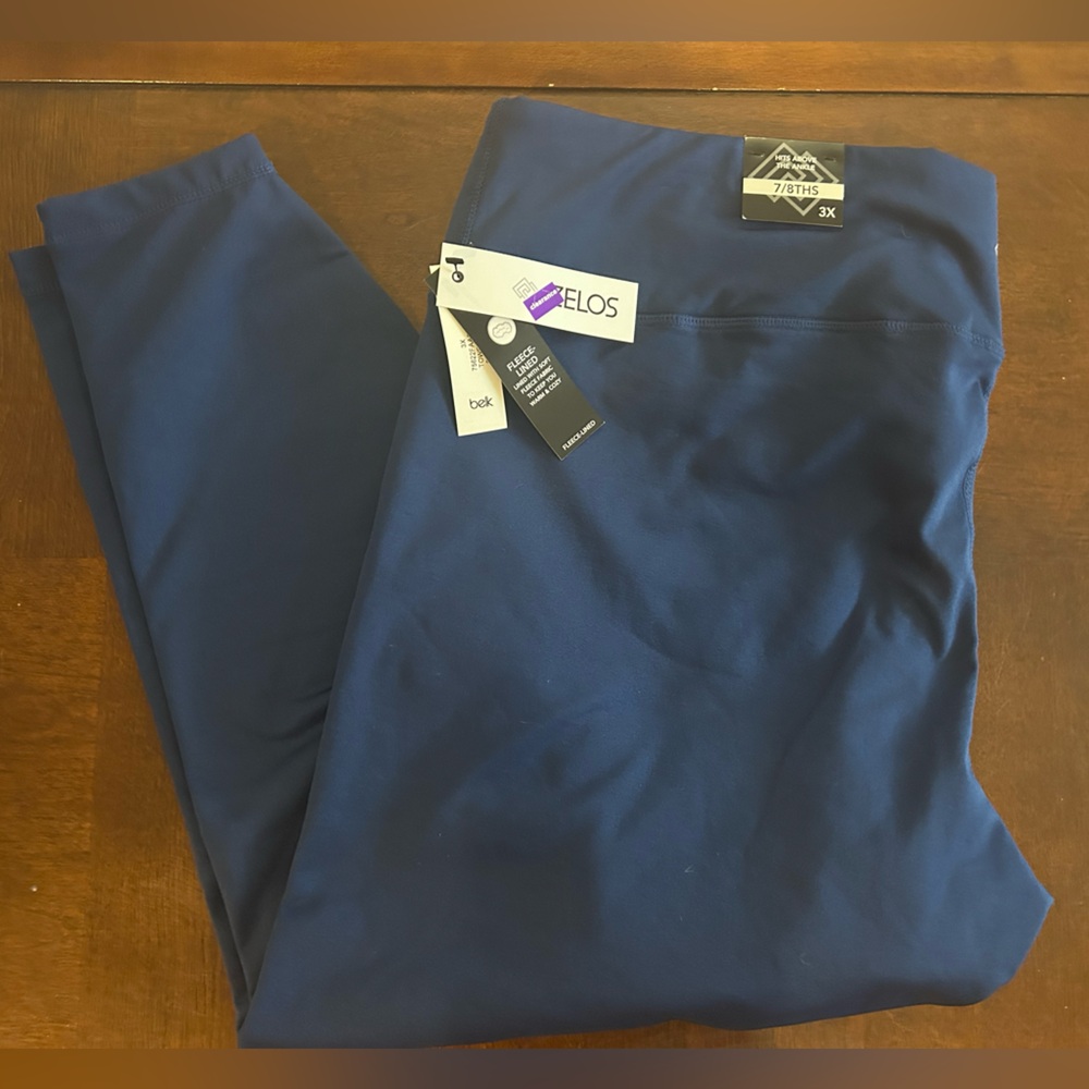 Zelos Fleece Lined Leggings - 3X